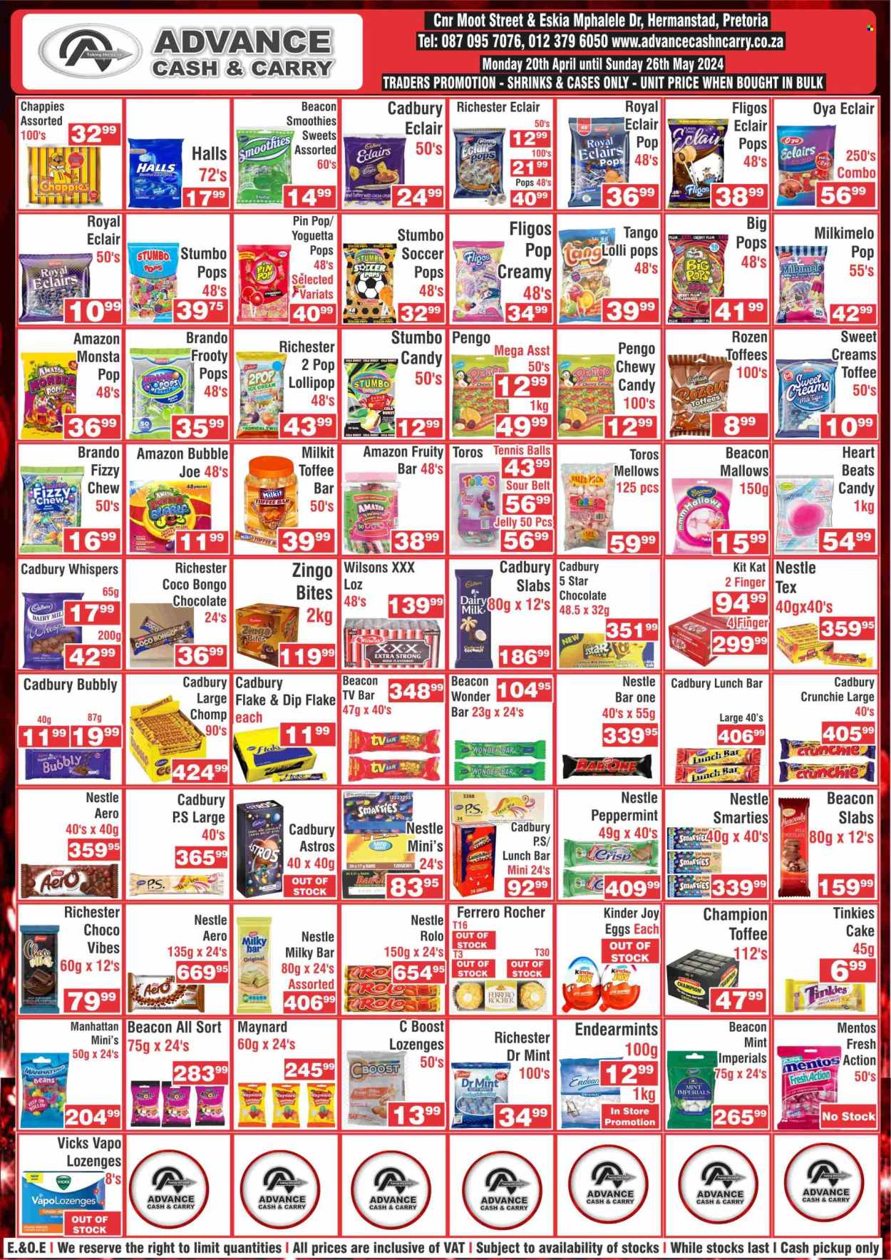 Advance Cash & Carry specials - 20/04/2024 - 26/05/2024. Page 1