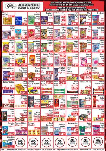 Advance Cash & Carry catalogue  - 20/04/2024 - 26/05/2024.