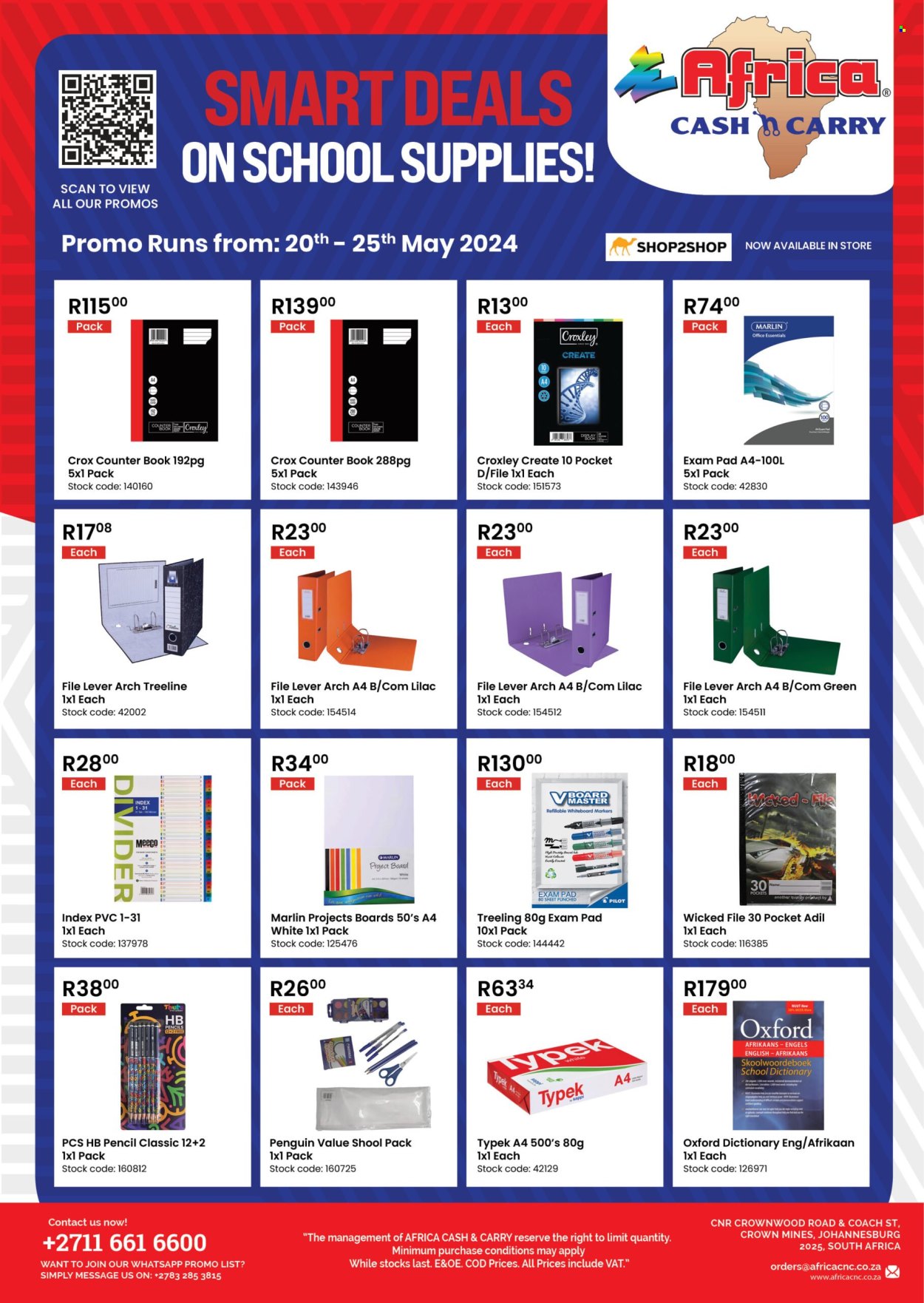 Africa Cash & Carry specials - 20/05/2024 - 25/05/2024. Page 1