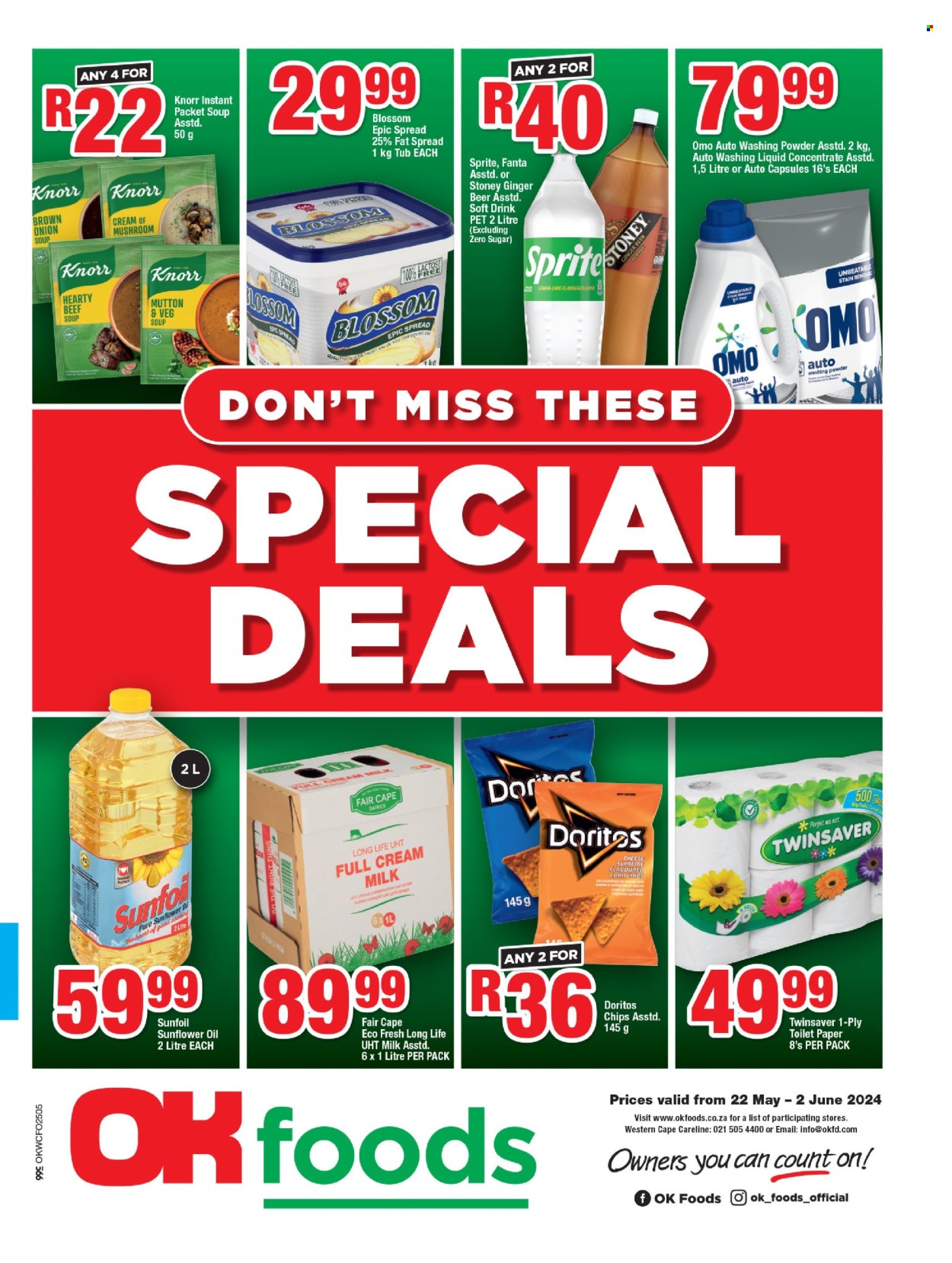 OK Foods specials - 22/05/2024 - 02/06/2024. Page 1
