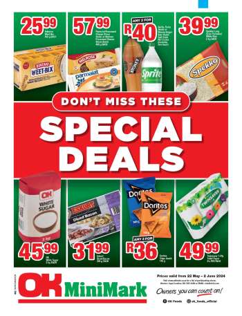 OK Foods catalogue  - 22/05/2024 - 02/06/2024.