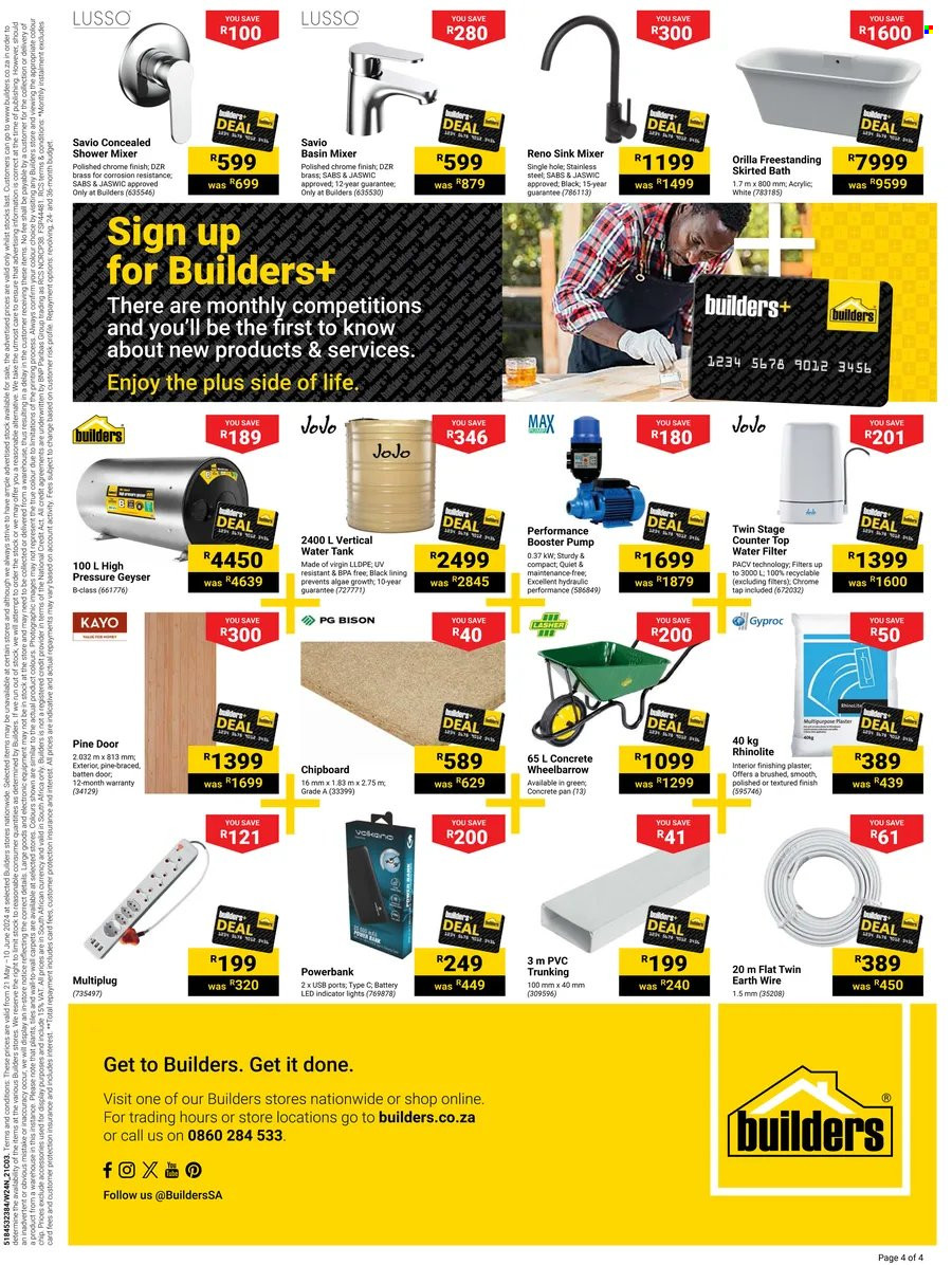 Builders specials - 21/05/2024 - 10/06/2024. Page 4