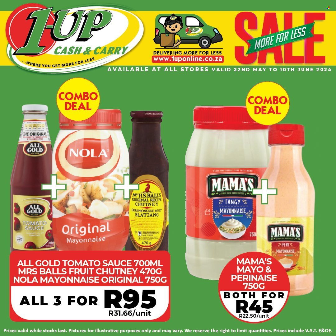1UP Cash & Carry specials - 22/05/2024 - 10/06/2024. Page 1