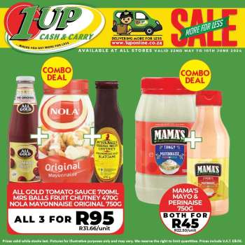 1UP Cash & Carry catalogue  - 22/05/2024 - 10/06/2024.