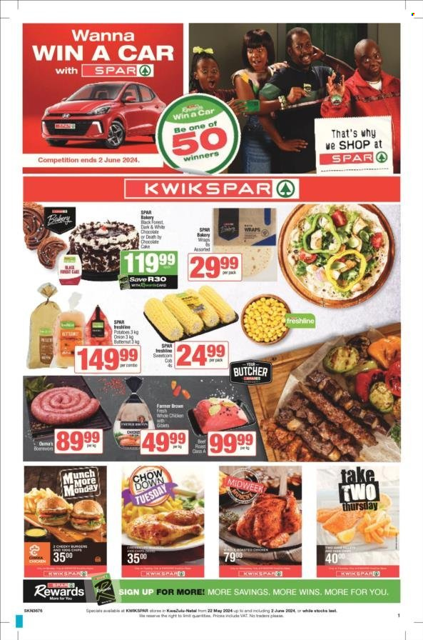SPAR specials - 22/05/2024 - 02/06/2024. Page 1