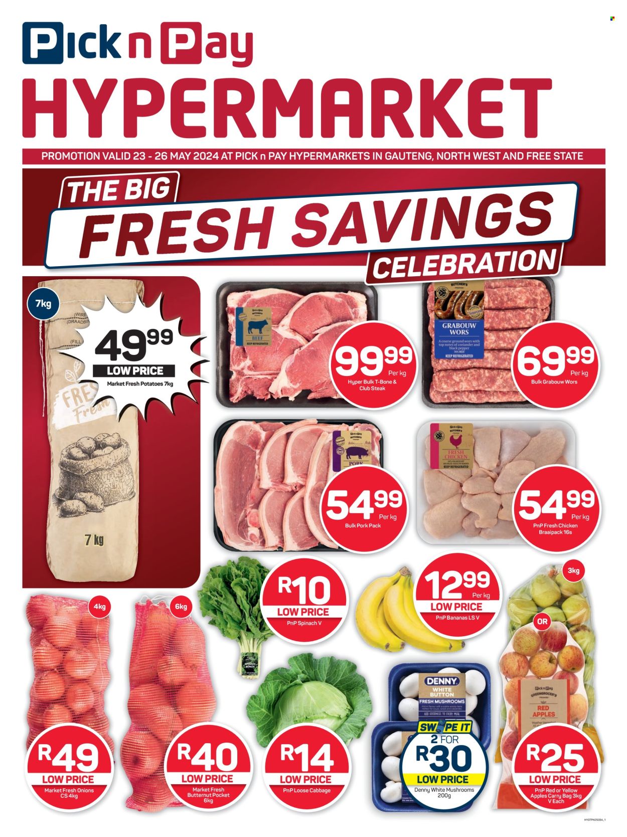 Pick n Pay Hypermarket specials - 23/05/2024 - 26/05/2024. Page 1