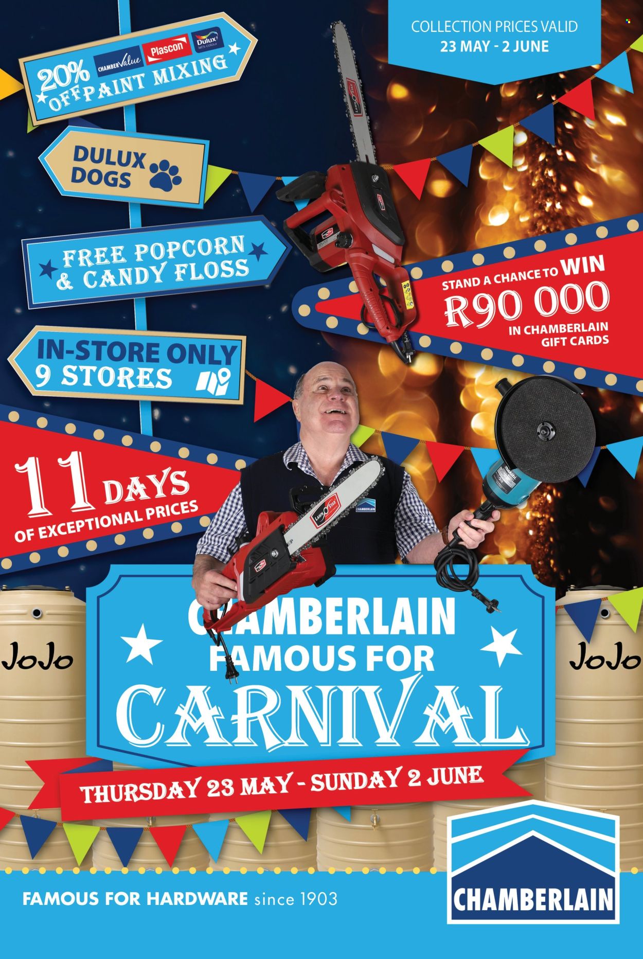 Chamberlain specials - 23/05/2024 - 02/06/2024. Page 1