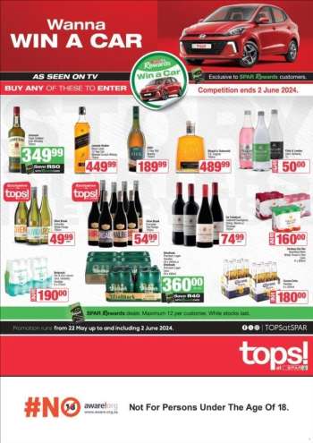 TOPS at SPAR catalogue  - 08/05/2024 - 02/06/2024.