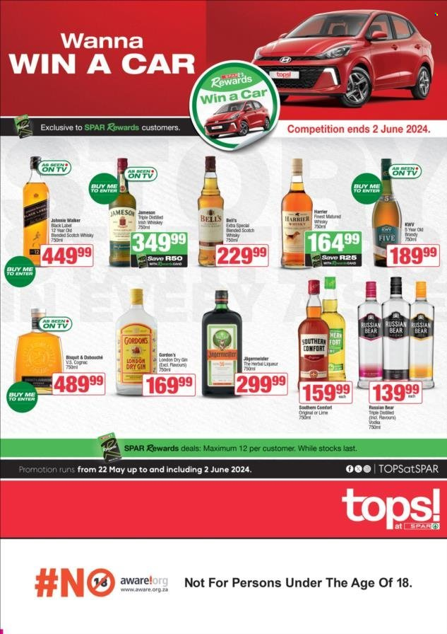 TOPS at SPAR specials - 22/05/2024 - 02/06/2024. Page 1