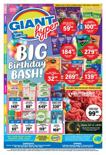 Giant Hyper catalogue  - 21/05/2024 - 09/06/2024.
