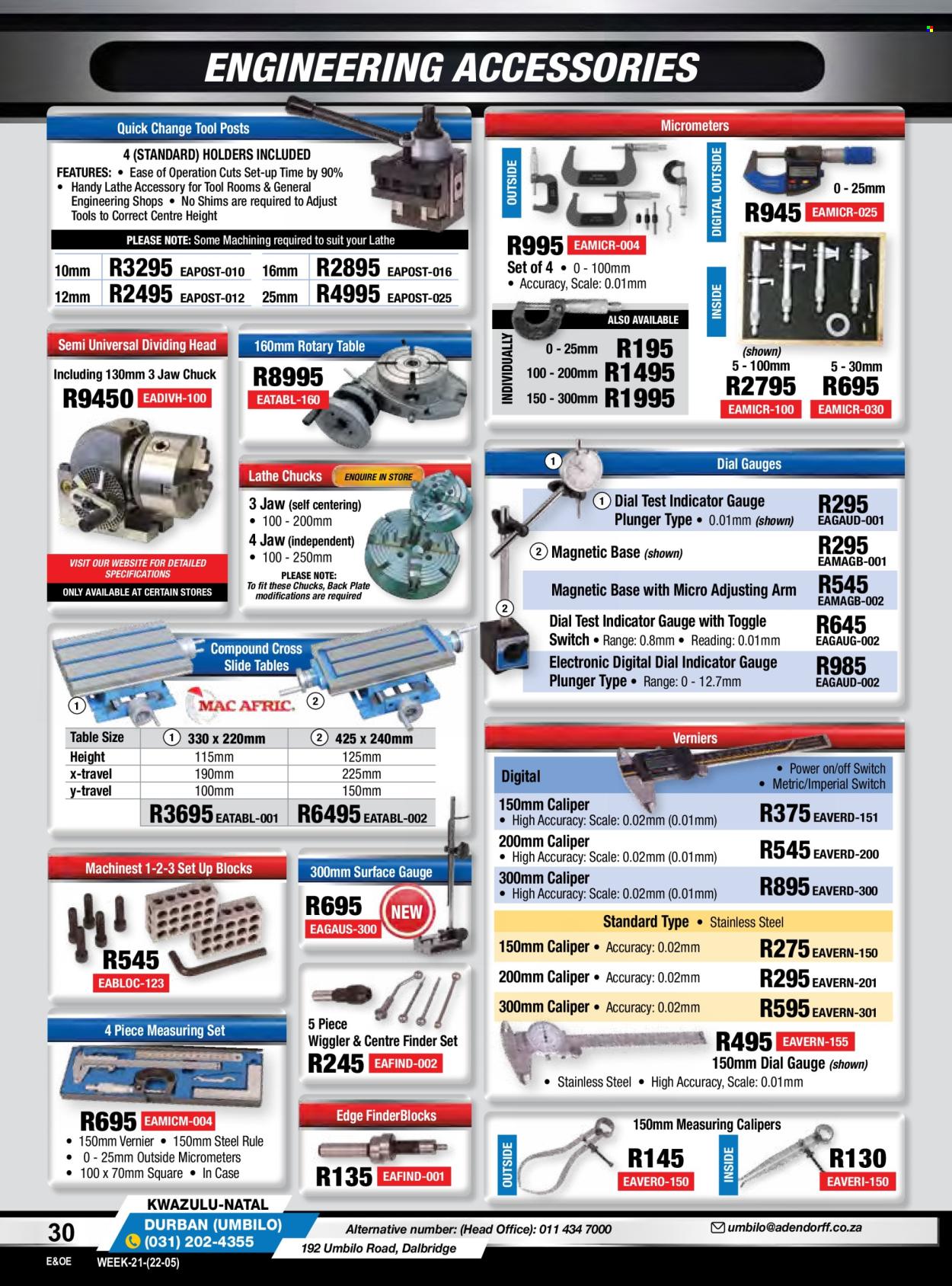 Adendorff Machinery Mart specials. Page 32