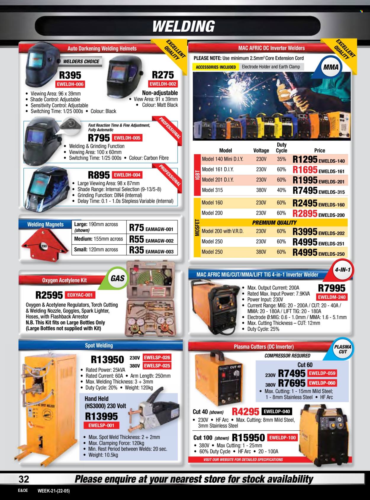 Adendorff Machinery Mart specials. Page 34