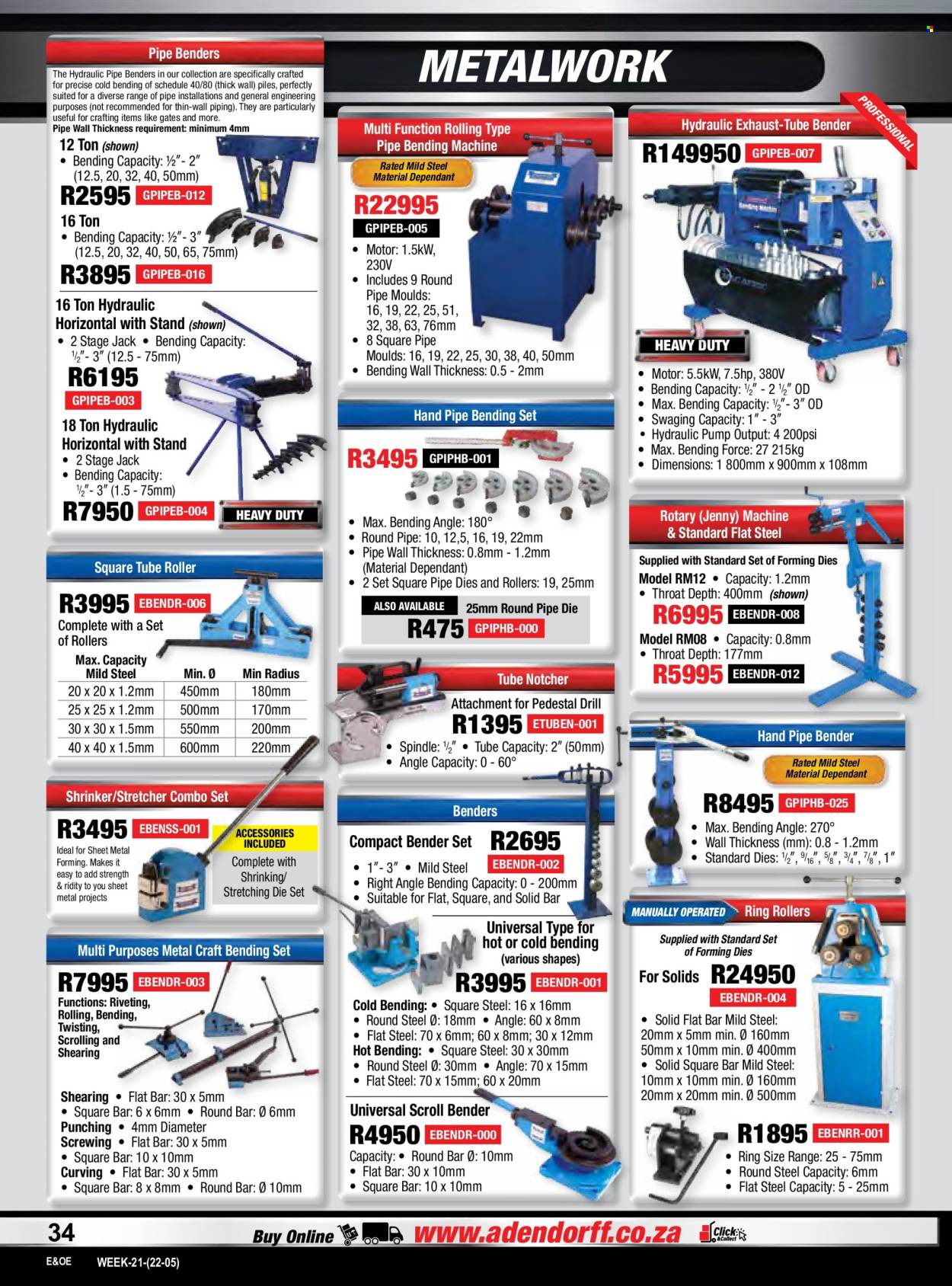 Adendorff Machinery Mart specials. Page 36