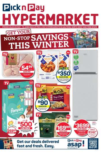 Pick n Pay Hypermarket catalogue  - 23/05/2024 - 12/06/2024.