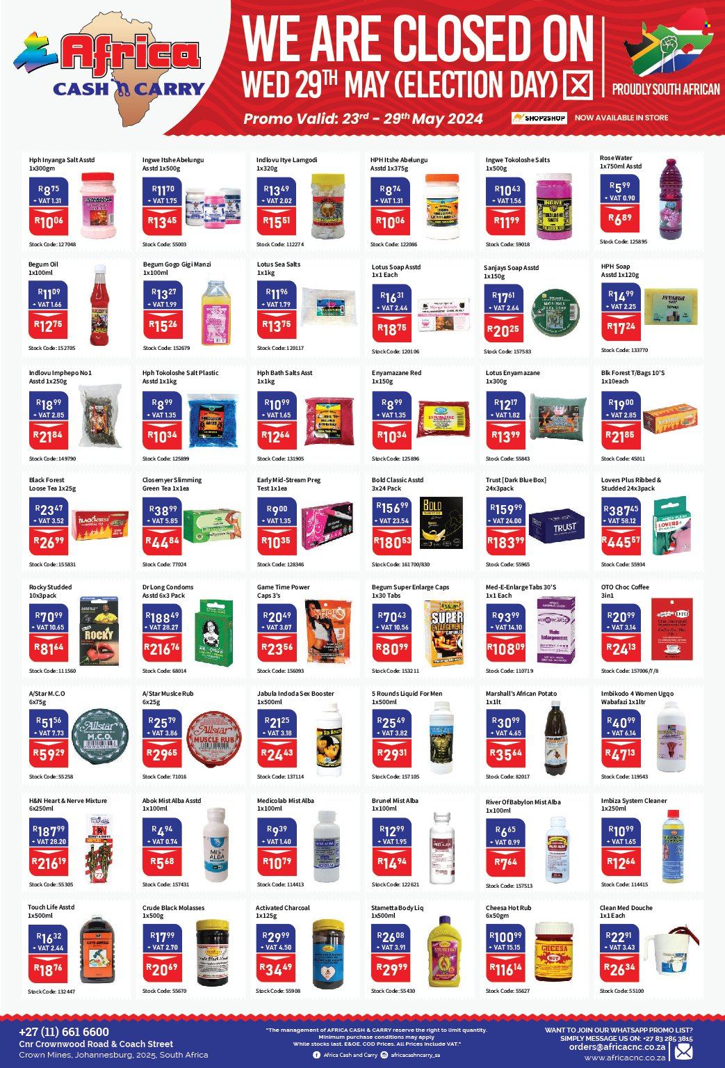 Africa Cash & Carry specials - 23/05/2024 - 29/05/2024. Page 6