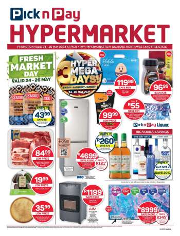 Pick n Pay Hypermarket catalogue  - 24/05/2024 - 26/05/2024.
