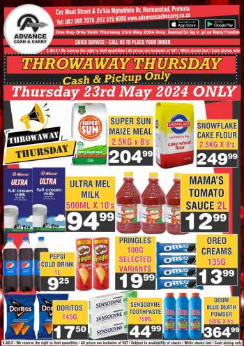 Advance Cash & Carry catalogue  - 23/05/2024 - 23/05/2024.