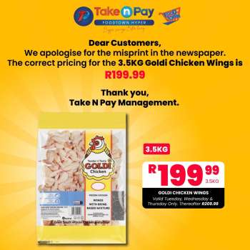 Take n Pay catalogue .