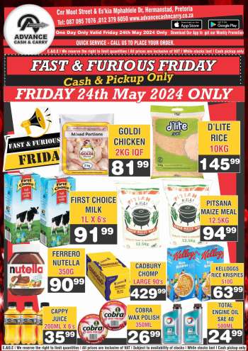 Advance Cash & Carry catalogue  - 24/05/2024 - 24/05/2024.