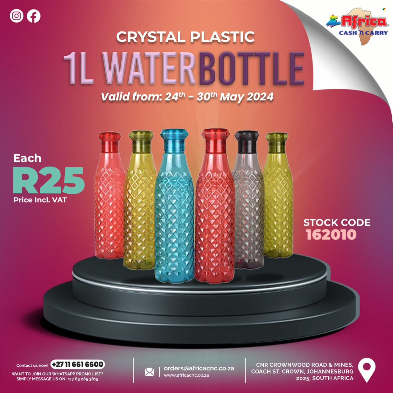 Africa Cash & Carry specials - 24/05/2024 - 30/05/2024. Page 1