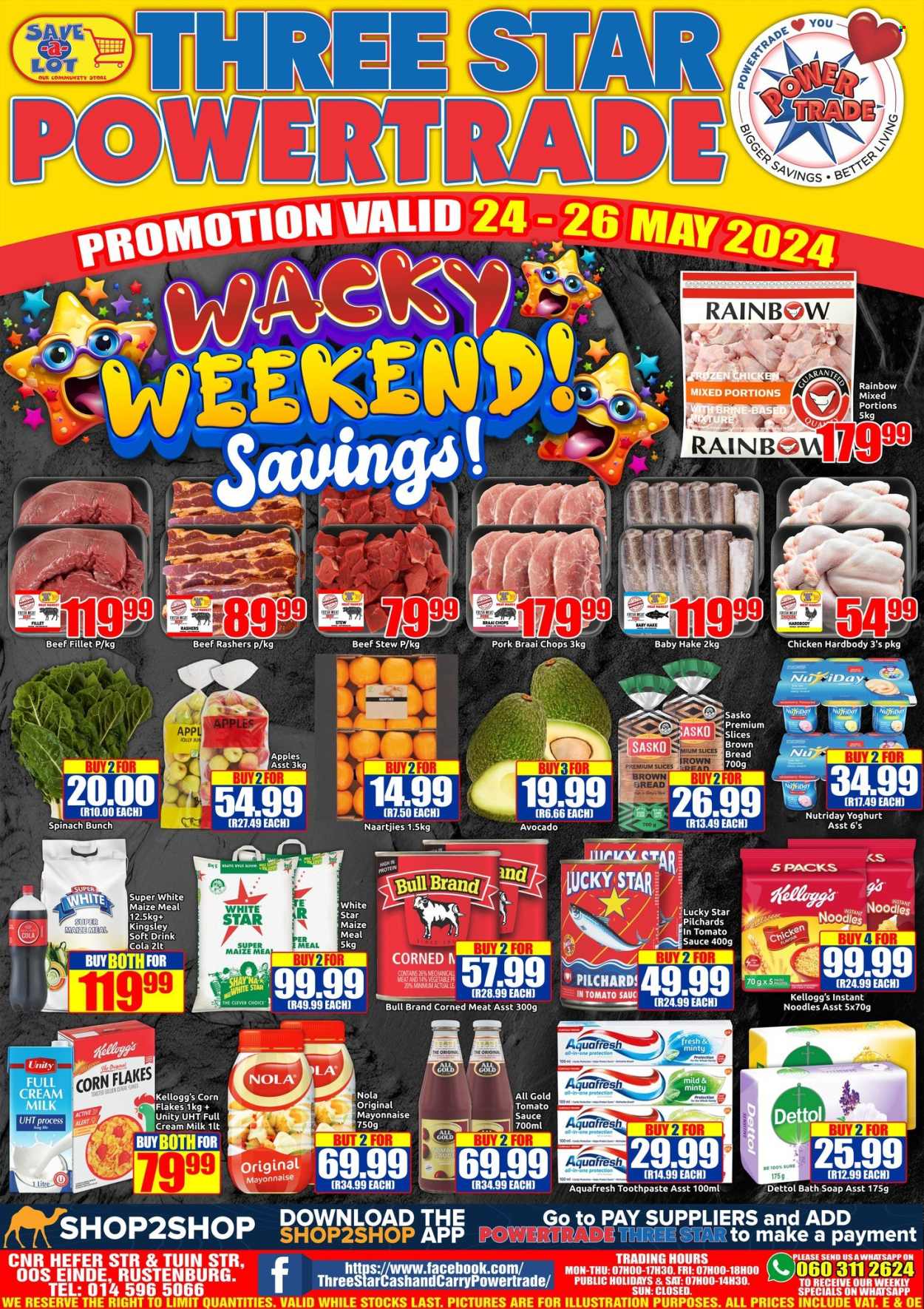 Three Star Cash and Carry specials - 24/05/2024 - 26/05/2024. Page 1