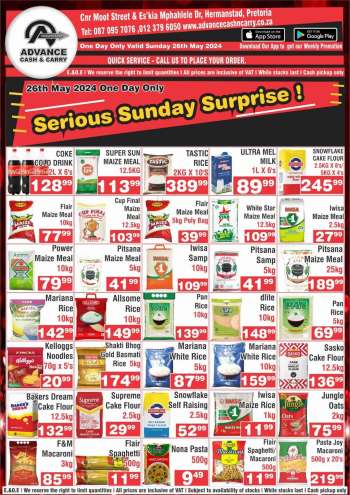 Advance Cash & Carry catalogue  - 26/05/2024 - 26/05/2024.