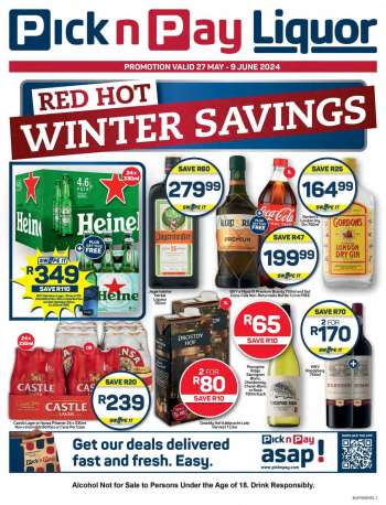 Pick n Pay catalogue  - 27/05/2024 - 09/06/2024.