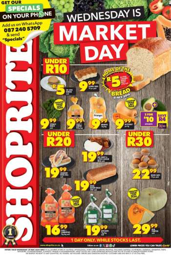 Shoprite catalogue  - 29/05/2024 - 29/05/2024.
