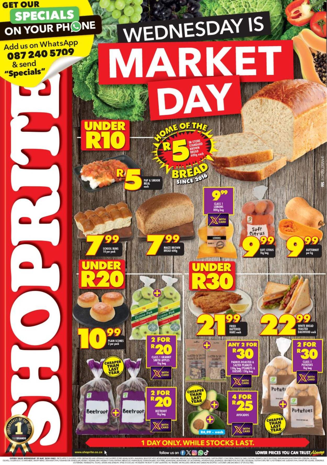Shoprite specials - 29/05/2024 - 29/05/2024. Page 1