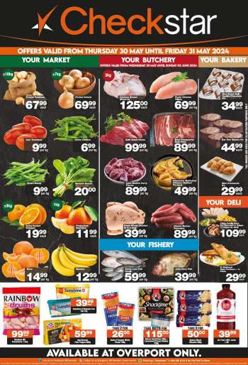 Checkstar catalogue  - 30/05/2024 - 31/05/2024.