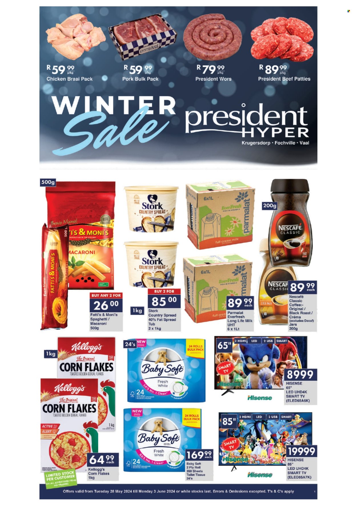 President Hyper specials - 28/05/2024 - 03/06/2024. Page 1