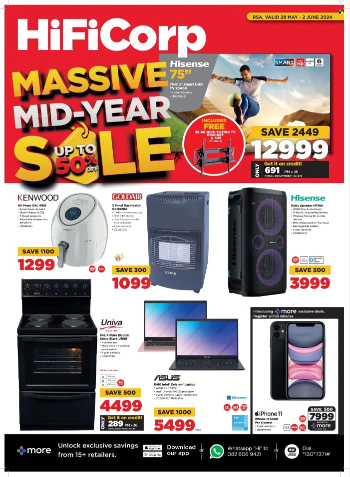 HiFi Corp specials - 28/05/2024 - 02/06/2024. Page 1