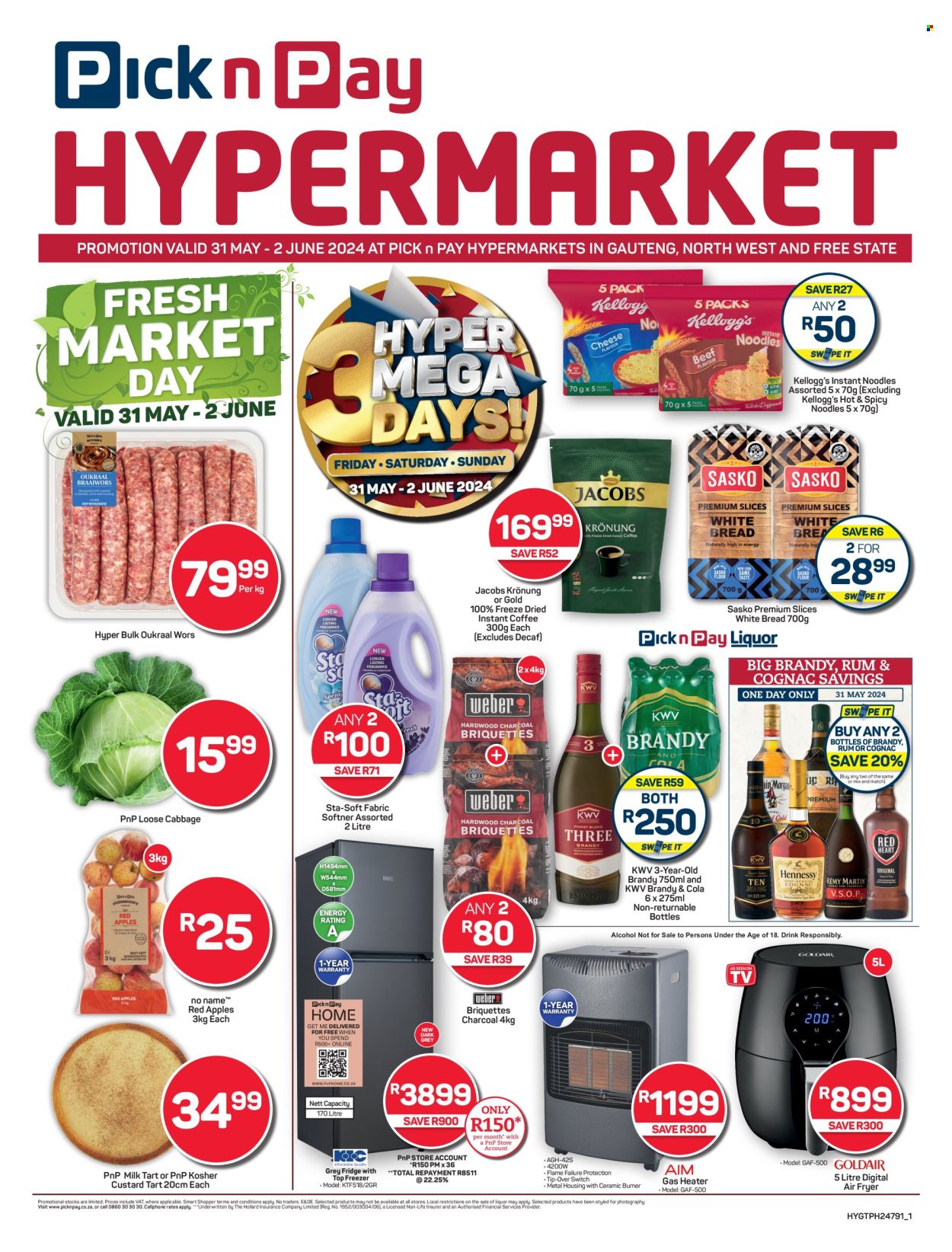 Pick n Pay Hypermarket specials - 31/05/2024 - 02/06/2024. Page 1