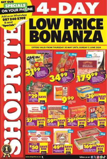 Shoprite catalogue  - 30/05/2024 - 02/06/2024.