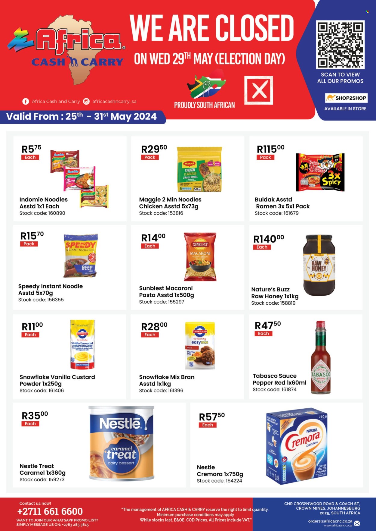 Africa Cash & Carry specials - 25/05/2024 - 31/05/2024. Page 1