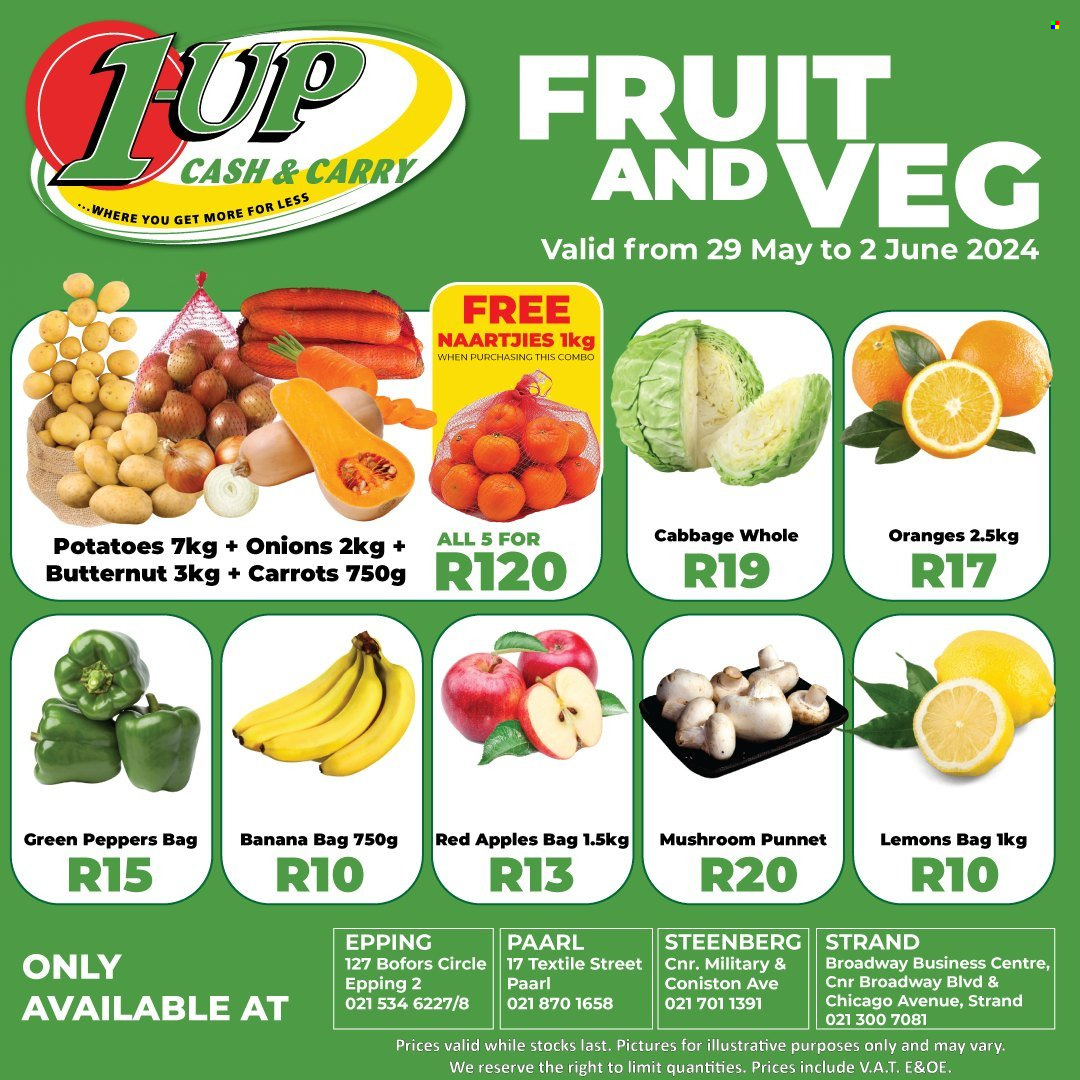 1UP Cash & Carry specials - 29/05/2024 - 02/06/2024. Page 1
