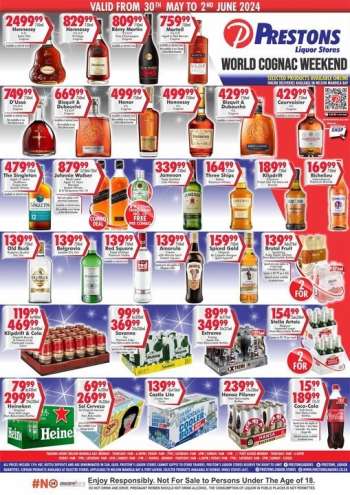 Prestons Liquor Stores catalogue  - 30/05/2024 - 02/06/2024.