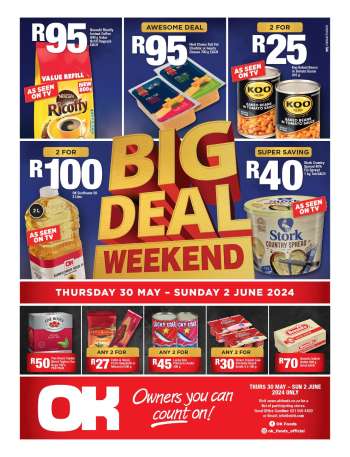 OK Foods catalogue  - 30/05/2024 - 02/06/2024.