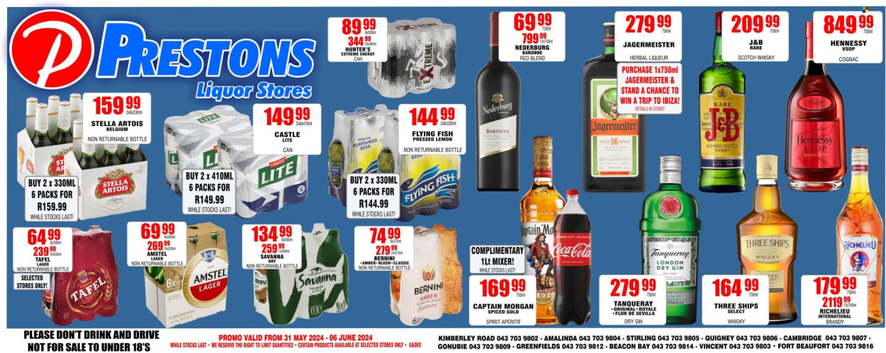 Prestons Liquor Stores specials - 31/05/2024 - 06/06/2024. Page 1