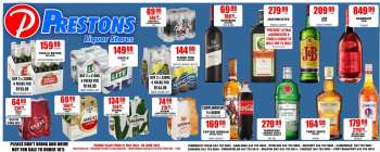 Prestons Liquor Stores catalogue  - 31/05/2024 - 06/06/2024.