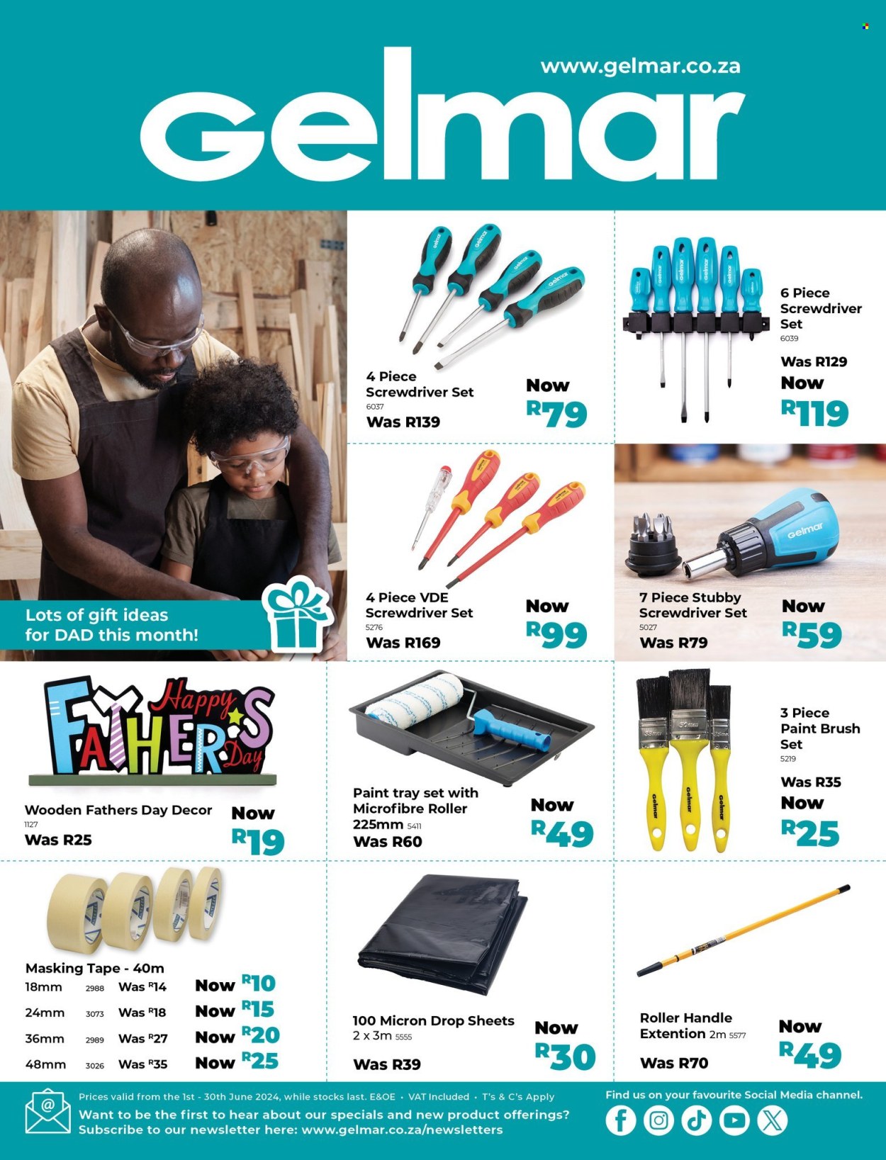 Gelmar specials - 01/06/2024 - 30/06/2024. Page 1
