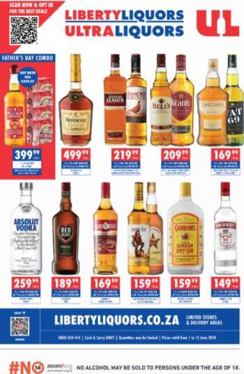 Liberty Liquors catalogue  - 01/06/2024 - 15/06/2024.