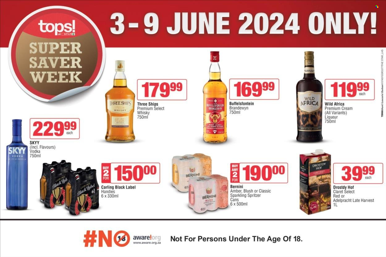 TOPS at SPAR specials - 03/06/2024 - 09/06/2024. Page 1