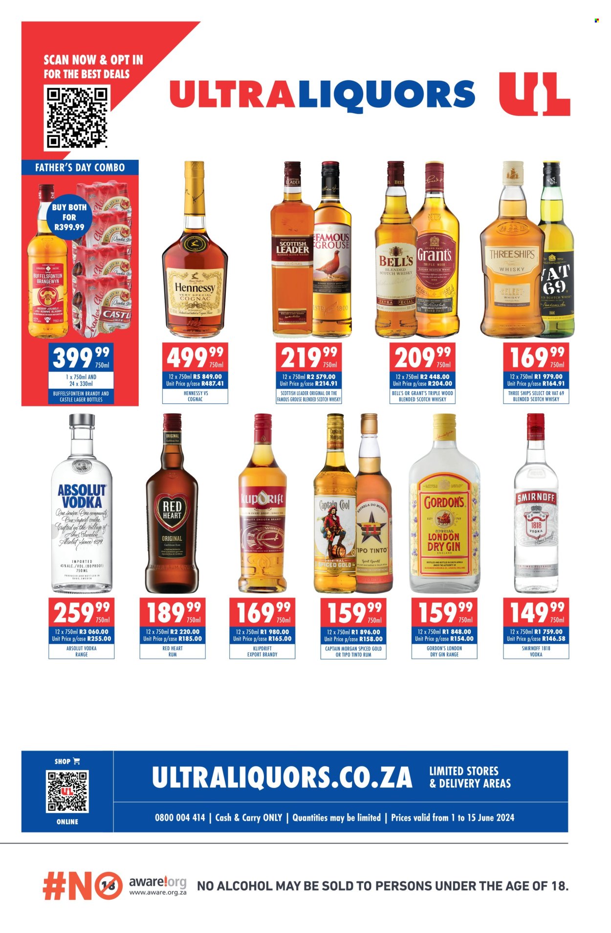Ultra Liquors specials - 01/06/2024 - 15/06/2024. Page 1