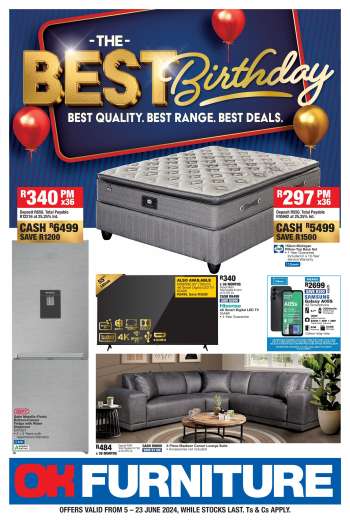 OK Furniture catalogue  - 05/06/2024 - 23/06/2024.