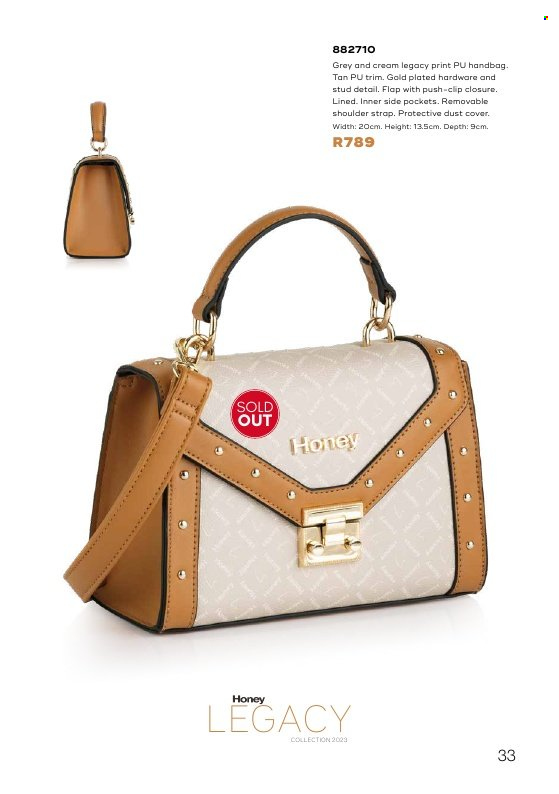 Honey specials. Page 35