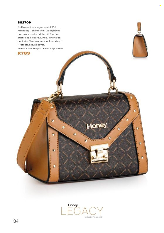 Honey specials. Page 36