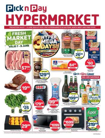 Pick n Pay Hypermarket catalogue  - 07/06/2024 - 09/06/2024.