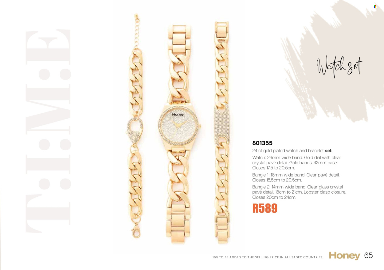 Honey specials. Page 67