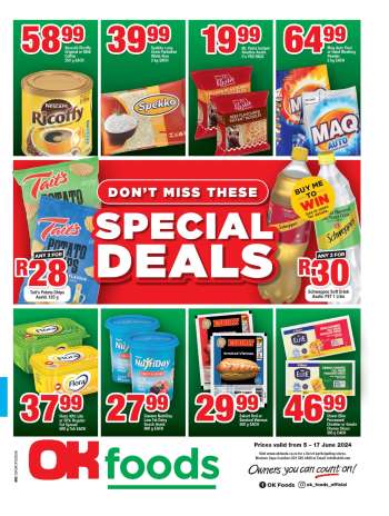 OK Foods catalogue  - 05/06/2024 - 17/06/2024.